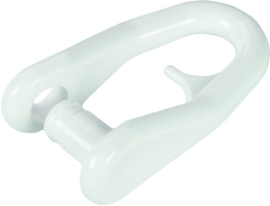 Sail Shackle 11mm Wide. 16mm Depth   Snap-On