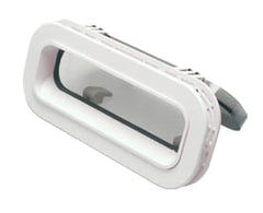 Beckson White/Smk Drain Port 3 X10 X1