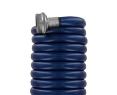 Plastair 50'Trans.Blue Spring Hose - Steveston Marine and Hardware
