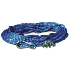 Panther Anchor Rope 50' W/Cleat & Hook