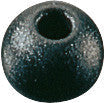 Parrel Bead,5/8"Dia. Blk.