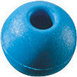 Parrel Bead,5/8"Dia. Blue.