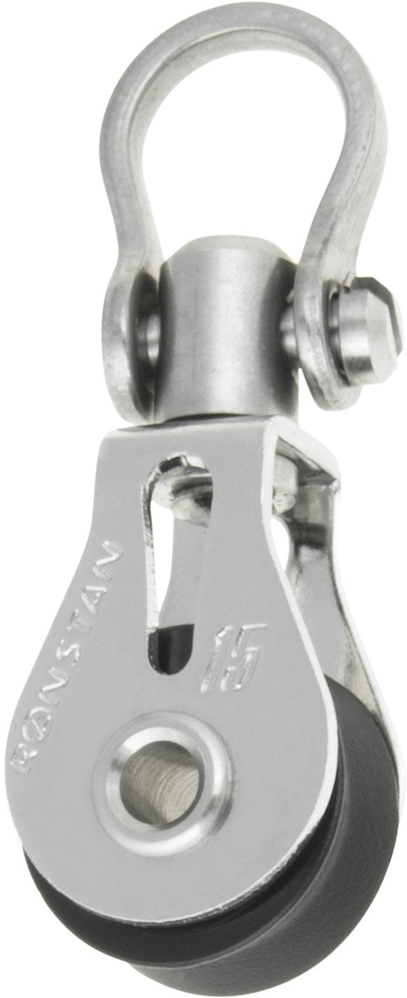 Block,Singl,Ball Brg.3/16. Series 15 Swivel Shkl