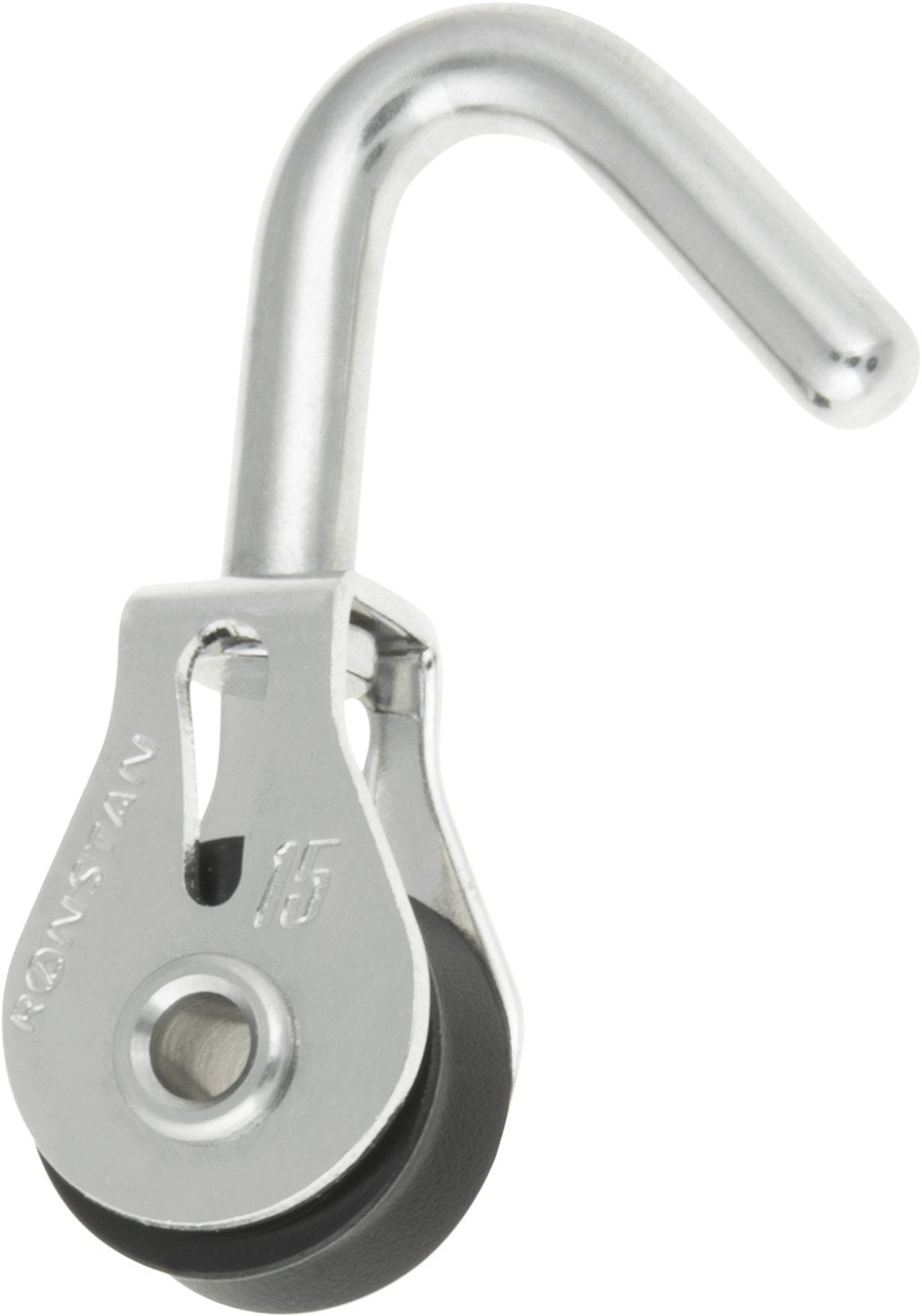 Block,Singl,Hook Hd 3/16". Series 15. B.Bearing