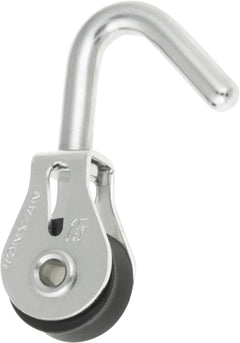 Block,Singl,Hook Hd 3/16". Series 15. B.Bearing