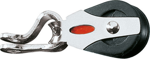Block,Single-B.B.   1/4". Loop Mount, Series 20