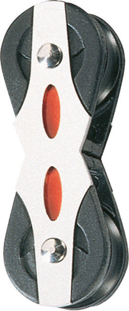 Block,Double In-Line 1/4". Series 20 (B.Bearing)