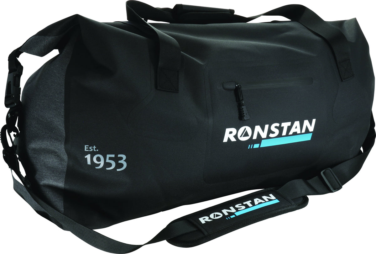 Bag,Dry Crew - Roll Top. 55 Litre, Black + Blue