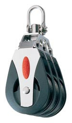 Block,Triple,Swivel 3/8". Series 40 B.B.