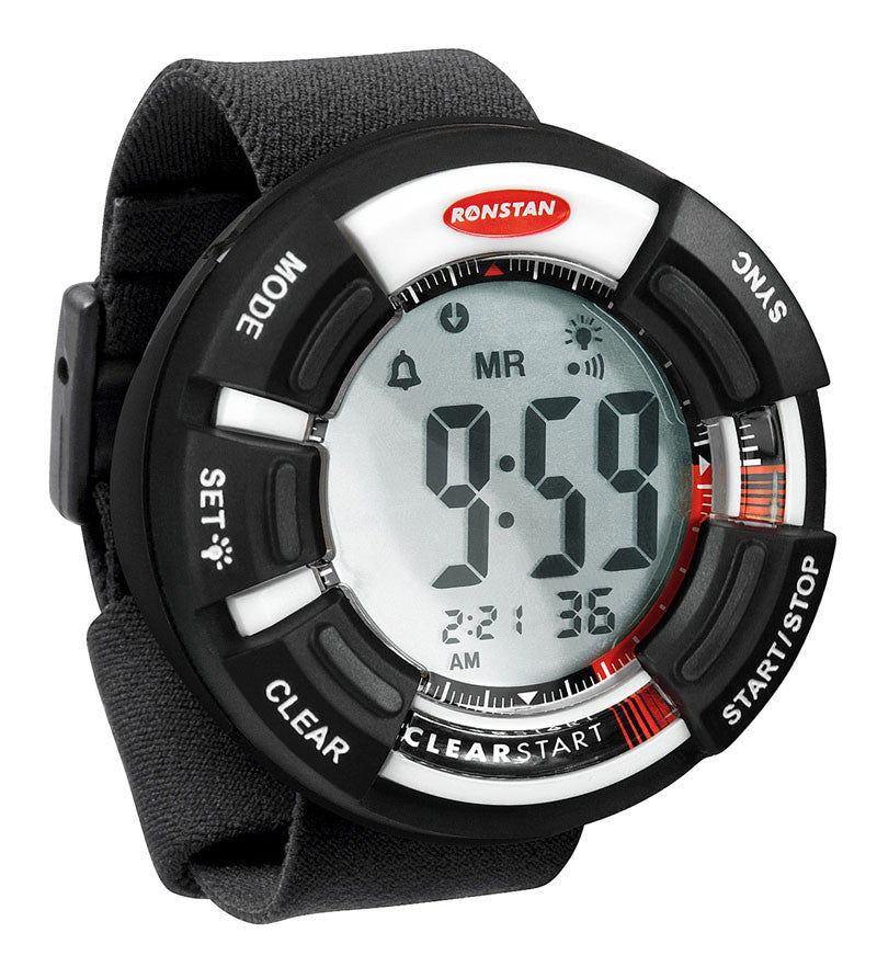 Clear Start, Race Timer. Wrist/Boom/Mast Mount