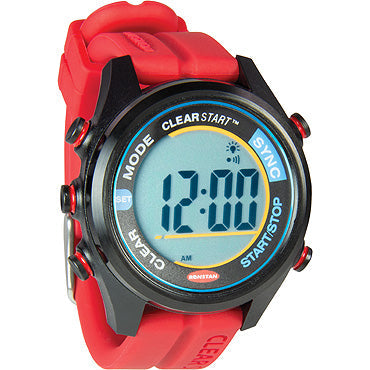 Clear Start 40mm "Red". Sailing Watch  "New"