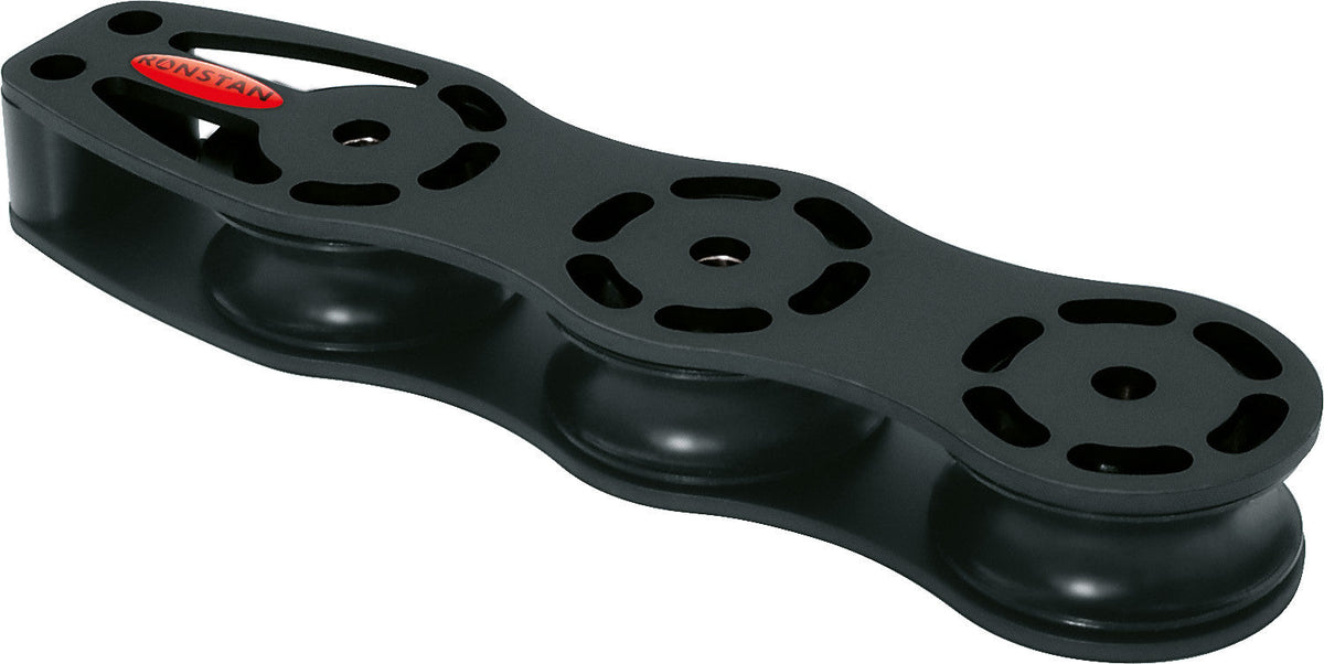 Deck Organiser,Triple,. Series 40, 12mm Sheave