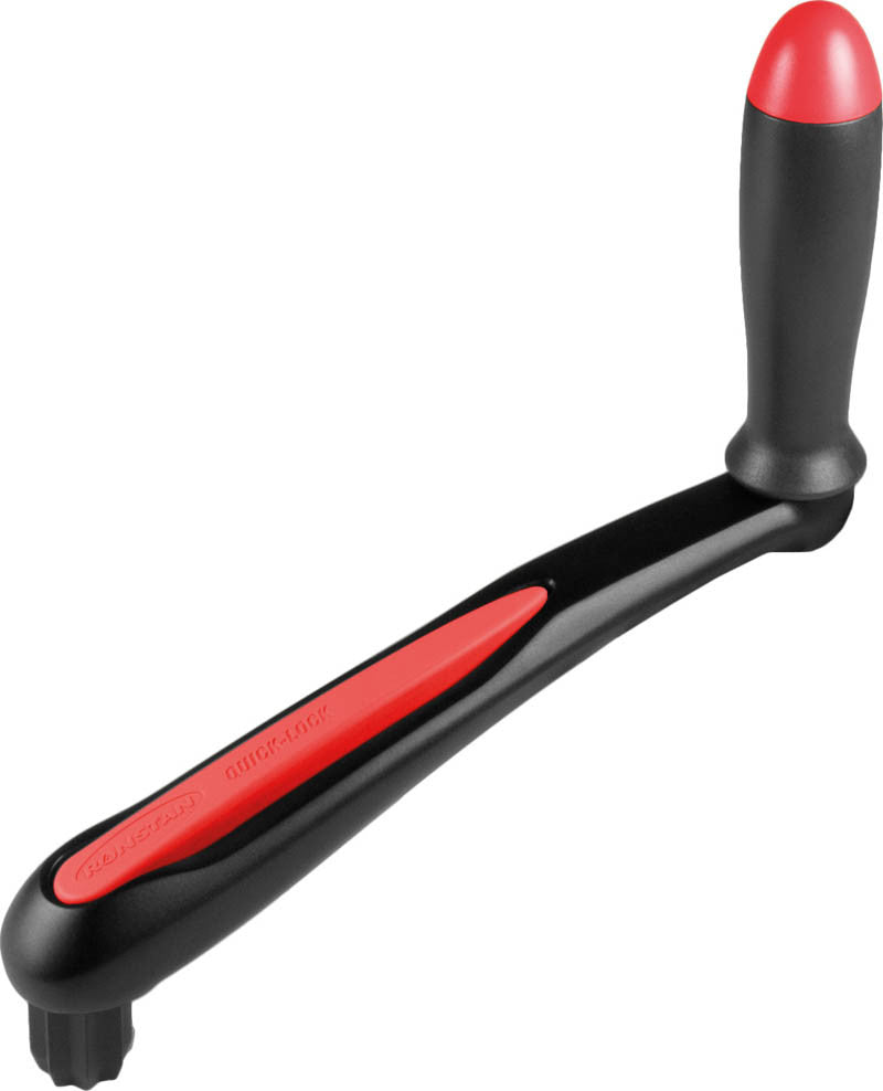 Winch Handle, Quick-Lock. Alloy,200mm, 8"
