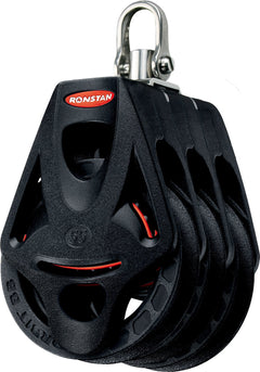 Block,Triple,Becket,55mm. Swivel, Series 55 Orbit#