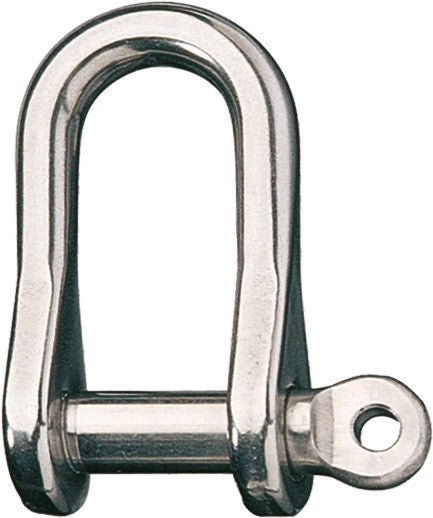 Shackle,D           1/4". With Seizing Hole