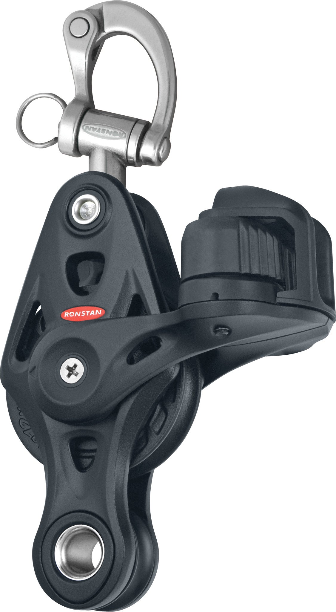 Block,Fiddle,W/Becket,. S.Shackle,Cleat,60 Core