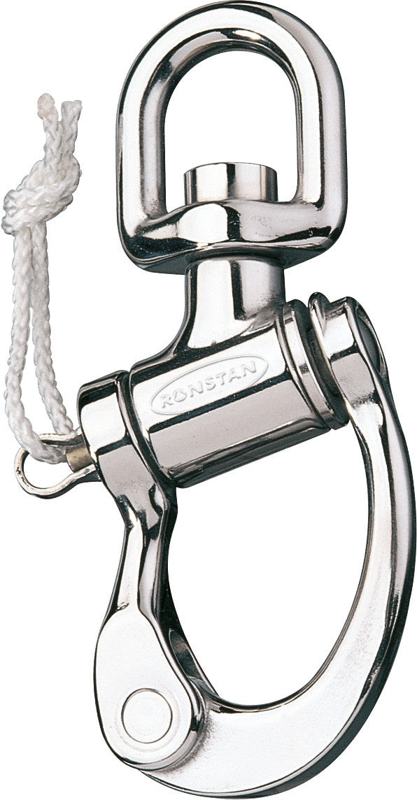 Snap Shackle,Sm.Swvl.Bail. Trunnion,13970Lb