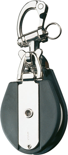 Snatch Block,C/Wtrunnion. 4410 Lb.Breaking, 1/2"