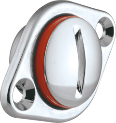 Drain Plug&Housing 15/16". Chromed Brass Body