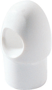 Stanchion Cap,Fits 7/8"Id. White Plastic