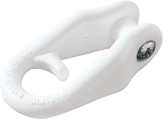 Sail Shackle 8mm Wide. 16mm Depth  Screw-On