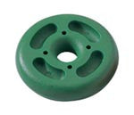 Spinnaker Shackle Guard. 2~3/8" Green