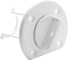 Drain Plug, White Nylon. 1-9/16"(39mm) Hole