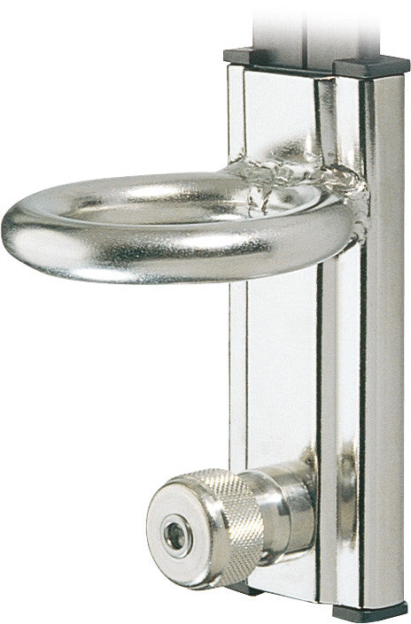 Spinnaker Car&Stop,1-1/4". T-Track, Stainless Steel