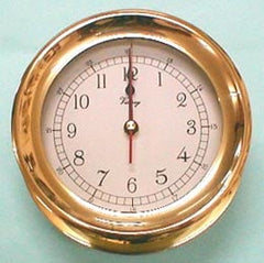 CLOCK, PLAIN BZL 3.5" ROMAN NUMERAL - Steveston Marine and Hardware
