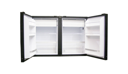 Novakool 7.0 cu. ft. (198 liters) Side-by-Side Refrigerator with Freezer Compartments - DC Only (RS7600-DC)