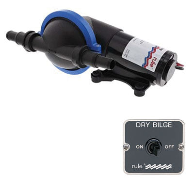 Dry Bilge Pump And Panel Switch-DB412