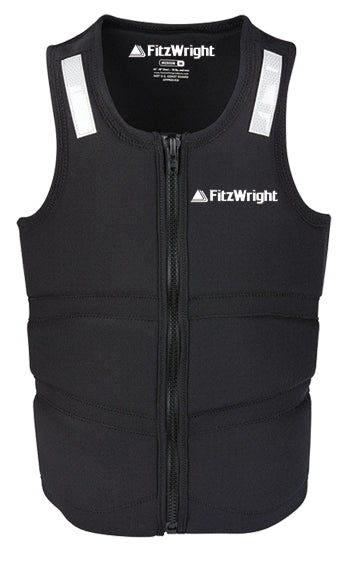 FitzWright Buoyancy Aid - Black Rogue Vest - Large - FW-ROGUE-L