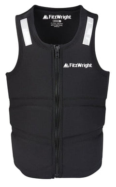 FitzWright Buoyancy Aid - Black Rogue Vest - 3X-Large - FW-ROGUE-3XL