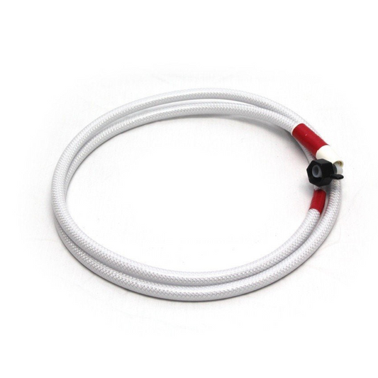 Heater Craft 6' Hot Water Hose With Fitting