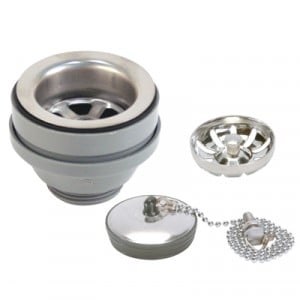 Ambassador Marine Drain Str 1 1/4 Mpt Stainless Steel Pol