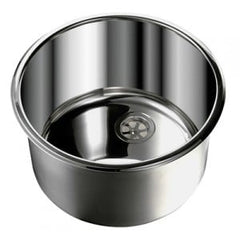 Ambassador Marine Stainless Steel Round Sink 11.75 X5.25 Bru