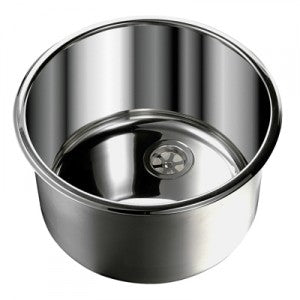 Ambassador Marine Stainless Steel Round Sink 11.75 X5.25 Mir
