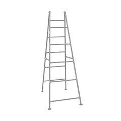 Brownell SL8G 8' Staging Ladder - Hot Dip Galvanized
