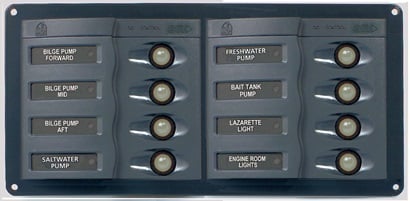 Bep 8 Way Sys.Op.Panl(12V)