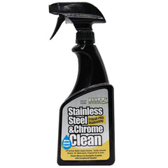 Flitz 473Ml Stainless Steel and Chrome Cleaner w/ Degreaser - Steveston Marine and Hardware