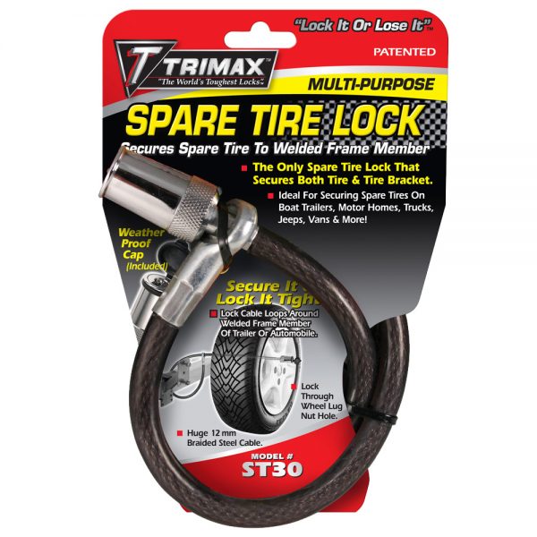 Trimax 36 Spare Tire Cable Lock