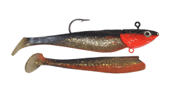 Lighthouse 4oz Mega Bite Swim Tail Jigs Super Lure Rum and Coke 2 pcs - Steveston Marine and Hardware