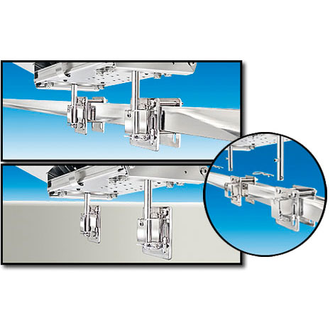 Magma Dual Square Rail/Vertical Surface Mount (T10-540)