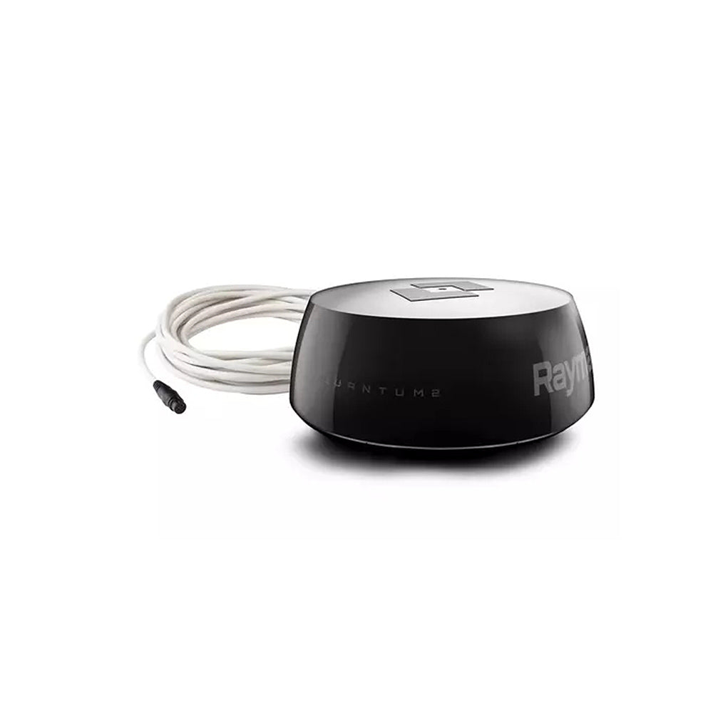 Raymarine Black Quantum 2 Q24D Doppler 18" Radar with 15m Power and Data Cable