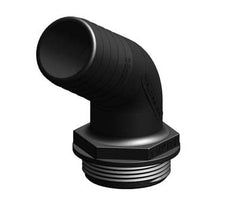 Tru Design Aquavalve Tail Black 120 Degree 38mm - 90297 - Steveston Marine and Hardware