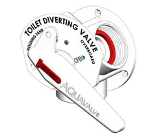 Tru Design Aquavalve Y Valve Surface Mount White - 90314 - Steveston Marine and Hardware