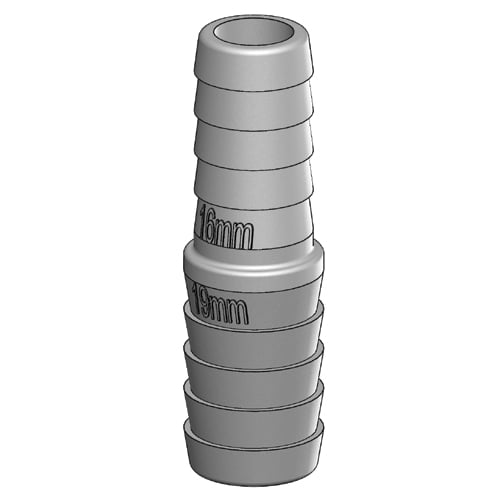 Tru Design Hose Reducer 19mm - 16mm - 90404 - Steveston Marine and Hardware