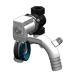 Tru Design Vented Loop With Solenoid 19mm White 24v - 90624 - Steveston Marine and Hardware