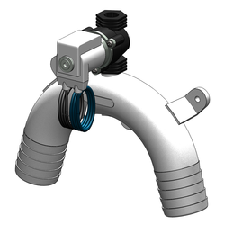 Tru Design Vented Loop With Solenoid 38mm White 12v - 90464