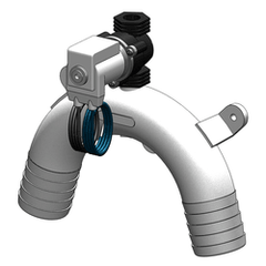 Tru Design Vented Loop With Solenoid 38mm White 24v - 90626 - Steveston Marine and Hardware